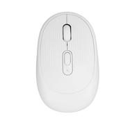 ASHATA Souris sans Fil, Souris Optique Silencieuse 2.4 G 800 1600 2400 DPI Portable pour Ordinateur Portable (White)
