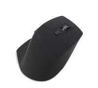 ASHATA Souris Verticale Ergonomique, Conception Non Glissante avec Roue de Défilement en Aluminium 6 Effets de Lumière RGB BT1 BT2 2,4G Wireless 800 à 1600 DPI USB C Charge, avec Une