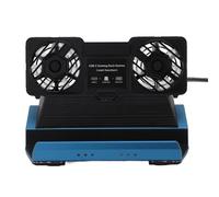 ASHATA Station D'amarrage 10-en-1 pour Le Pont à Vapeur OLED & Rog Ally X/Legion Go/Claw, Double Ventilateur de Refroidissement Ports USB, 4K @ 60Hz HDMI, Port de Chargement 100W,