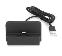 ASHATA Station de support de Station d'accueil pour téléphone Portable, support de support de Station d'accueil de Bureau Micro USB Type-C Chargeur de support de pour