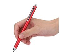 ASHATA Stylet à Stylet, Stylet à tête en Tissu, pour Smartphones et tablettes Tab///Xiaomi pour, Ordinateurs Portables pour tablettes Kindle(Rouge)