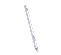 ASHATA Stylet MPP 2.0, 4096 Niveaux de Pression Stylet Actif avec clé Personnalisable et Attachement Magnétique, pour Les Périphériques à écran Tactile Prenant en Charge Le Protocole (Silver)