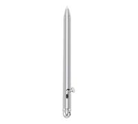 ASHATA Stylo Compact en Alliage de Ti, Conception à Déploiement Rapide, Parfait pour les Réunions D'affaires, Usage Personnel avec Anneau en Acier Inoxydable, 1 unité