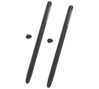 ASHATA Stylo pour écran Tactile, 2 Pièces, Stylet en Alliage D'aluminium avec Pointe Souple pour Tablettes 11 HD 10 Tab A9 A8 A7 A7 Lite (Black)