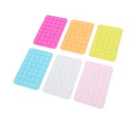 ASHATA Support de Coque de Téléphone à Ventouse, Coque de Téléphone Universelle en Silicone Double Face, Forte Poignée Antidérapante pour Miroir
