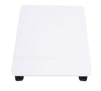 ASHATA Support de D'ordinateur avec Roulettes, Base de Rangement | Roulettes Verrouillables Silencieuses, Panneau de densité de 1,2 Cm D'épaisseur, capacité de 50 Kg, Organisateur Sous le