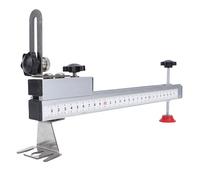 ASHATA Support de Montage Mural de Niveau Suspendu 12 Pouces, Tige de Support de Support de Levage Mural de Niveau Réglable avec échelle Claire pour L'entretien des électriciens, les