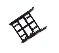 ASHATA Support de Montage pour Disque Dur SSD, Support de Fixation Portable Léger pour Disque Dur/SSD, Ensemble D'outils de Rail de Traction de 3,5 Pouces pour Tout Boîtier D'ordinateur, Matière