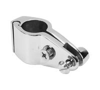 ASHATA Support de Montage pour Glissière Supérieure de Bateau, Acier | Installation facile sur les structures existantes, vis de verrouillage réglable, stable sous vent, conception de clip unique