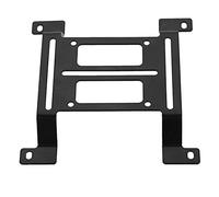 ASHATA Support de Pompe de Réservoir d'Eau de 12 Cm pour Refroidissement par Eau d'ordinateur, Support arqué en Métal pour Radiateur, Kit de Montage nickelé pour Système de Refroidissement Liquide