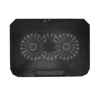 ASHATA Support de Refroidissement pour Ordinateur Portable avec | Dissipation rapide de la chaleur, Compact et élégant, Ports USB intégrés, Conception ergonomique, Adapté aux jeux et au