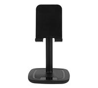 ASHATA Support de Téléphone Portable Pliant, Réglage Multi-Angles de Réglage Stable Stable Inférieur en Silicone en Aluminium en Alliage de Bureau Pliable pour la Maison