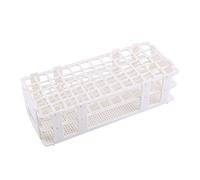 ASHATA Support de tube à essai - Support en plastique pour tubes à essai Support pour organisateur de tubes de laboratoire 60 trous 3 couches Trou 16mm