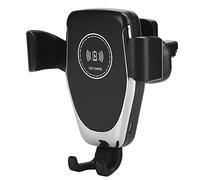 ASHATA Support du Support de Téléphone du Chargeur de Voiture Universel, 10W / 7.5 W / 5W Charge de Chargement de Chargement de la Voiture de Transport de Voiture Support de Support de (Black)