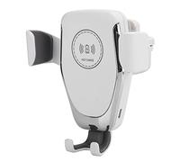 ASHATA Support du Support de Téléphone du Chargeur de Voiture Universel, 10W / 7.5 W / 5W Charge de Chargement de Chargement de la Voiture de Transport de Voiture Support de Support de (White)
