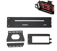 ASHATA Support GPU Réglable, Support GPU Vertical, Support de Support GPU Vertical PCI E 3.0 X16 Support de Support de Carte Graphique VGA pour Boîtier PC ATX (26 * 6.2 * 12.8cm)
