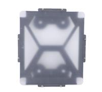 ASHATA Support Magnétique pour Parabole avec Couvercle de Protection pour Mini Parabole, Forte Adsorption et Conception sans Danger pour la Peinture, Acier allié Durable pour Installation sur le