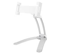 ASHATA Support pour Tablette de Cuisine 2 en 1 et Support Mural pour Téléphones Tablettes de 6 à 8,5 Pouces, Support de Support Paresseux à Tirer, Support de Tablette Réglable Support