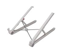 ASHATA Support Relevable pour Ordinateur Portable, Structure Triangulaire, Squelette en Surplomb, Support d'Ordinateur Pliable Réglable avec Déflecteur Télescopique, Ergonomique Portable pour