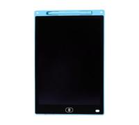 ASHATA Tablette D'écriture LCD Colorée de 12 Pouces, Bloc de Dessin électronique Effaçable Réutilisable, pour L'éducation des Enfants, Paquet de 4 (Blue)