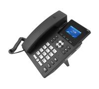 ASHATA Téléphone IP Commercial, Téléphone Business Média de Bureau avec Une Couleur LCD de 2,4 Pouces Affichage du Double Port 5.0 et Annulation de Bruit pour Le Bureau Professionnel