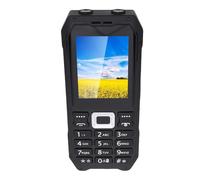 ASHATA Téléphone Portable GSM débloqué pour Seniors 2G, Grande clé, 2 Emplacements SIM, Lecteur MP3/MP4, Volume élevé, Lampe Torche, Batterie 6800 MAh, avec Touche SOS (EU)