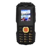 ASHATA Téléphone Senior 4G avec Une clarté éclatante et Une Longue Durée de Veille, Téléphone Senior avec Deux Cartes pour Une connectivité Facile avec 9 Membres de la Famille (Black)