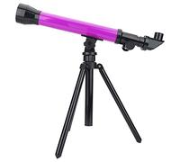 ASHATA Télescope Astronomique avec Trépied, Kit Portable pour Débutant en | Observation d\'astronomie, observation des étoiles pour débutants, oculaires interchangeables 20X 40X 60X, Angle réglable,