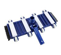 ASHATA Tête d'aspirateur de Piscine Robuste, Brosse de Nettoyage de Piscine pour Piscines Hors Sol et Creusées, étang à Poissons, Brosse d'aspirateur avec Conception de Nettoyage des Murs