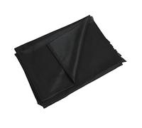 ASHATA Tissu de Protection pour Haut-Parleur, Maille Imperméable, Respirant, Anti-poussière, Protection pour Réparation du Boîtier de Haut-Parleur, Polyester (Black)