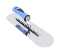 ASHATA Truelle de Piscine en Acier Inoxydable, Truelle de Finition en Béton de 14 X 4 Pouces avec Poignée Ergonomique pour le Plâtre de Ciment, Finition Polie Miroir