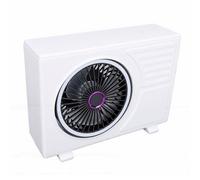 ASHATA Ventilateur de Bureau USB Compact avec Mini Ventilateur de Table de Bureau Portable Rechargeable Léger pour le à Domicile