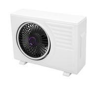 ASHATA Ventilateur de Bureau USB, Réglable à 5 Vitesses, avec Veilleuse, pour la Maison et le Bureau, Portable et Silencieux