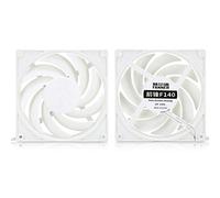 ASHATA Ventilateur de Refroidissement 140mm pour CPU D'ordinateur F140 12V DC Ventilateur de Refroidissement Haute Performance Réglable à Faible Bruit pour Boîtiers D'ordinateur