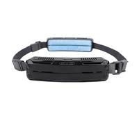 ASHATA Ventilateur de Taille Portable Rechargeable, 5006mAh USB Rechargeable Belt Refroiding Fan de Refroidissement pour les Sports de Travail en Plein Air Peut être porté sur la Taille (BLACK)