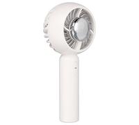 ASHATA Ventilateur Portatif Portable, Mini Ventilateur Portatif Ventilateur de Refroidissement Personnel Ventilateur de Bureau USB 2000 MAh Ventilateur Rechargeable à Piles, 3 Vitesses