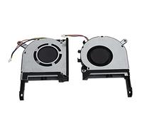 ASHATA Ventilateurs de Refroidissement CPU GPU de Remplacement pour TUF FX505ge, FX505gm, FX505dt, FX705, Ensemble de Deux Ventilateurs pour Ordinateur Portable avec Câble d'alimentation