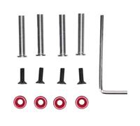 ASHATA Vis de Ventilateur de Refroidissement du Boîtier PC, 4 PCS Vis de Montage de Ventilateur de Refroidissement de L'ordinateur, Vis de Montage de Boîtier PC pour Ventilateurs de 25