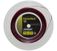 ASHAWAY Powernick 18 Rouge, bobine de 110 m