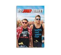 ASHDRUWQHR 22 Jump Street 1 Poster sur toile Impression d'art mural esthétique moderne pour salon 20 x 30 cm Sans cadre