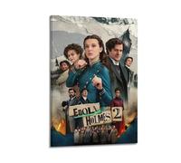 ASHDRUWQHR Enola Holmes 2 Impression sur toile Décoration murale Esthétique Affiche d'art moderne pour salon 20 x 30 cm