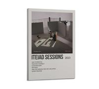 ASHDRUWQHR ITEIAD Impression sur toile Sessions by The Japanese House - Impression sur toile - Décoration murale moderne pour salon - 30 x 45 cm - Style cadre