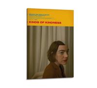 ASHDRUWQHR Kinds of Kindness Poster sur toile Impression d'art mural esthétique moderne pour salon 60 x 90 cm Style cadre