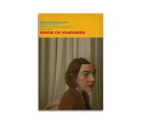 ASHDRUWQHR Kinds of Kindness Poster sur toile Impression d'art mural esthétique moderne pour salon 60 x 90 cm Sans cadre
