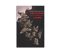 ASHDRUWQHR Poster The Silence of The Lambs2 - Impression sur toile - Impression d'art moderne pour salon - 50 x 75 cm - Style sans cadre