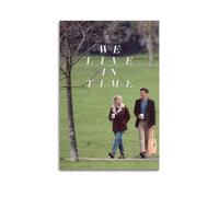 ASHDRUWQHR Poster « WE LIVE IN TIME 2 » - Impression sur toile - Impression artistique moderne pour salon - 60 x 90 cm - Style sans cadre
