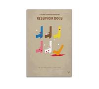 ASHDRUWQHR RESERVOIR DOGS3 Poster sur toile - Impression d'art mural esthétique - Peinture moderne pour salon - 20 x 30 cm - Style sans cadre