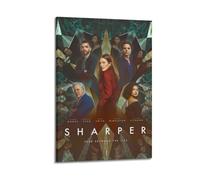 ASHDRUWQHR Sharper Poster sur toile - Impression d'art mural esthétique - Impression d'art moderne pour salon - 20 x 30 cm - Style cadre