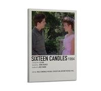ASHDRUWQHR SIXTEEN CANDLES Poster sur toile Impression d'art mural esthétique moderne pour salon 40 x 60 cm