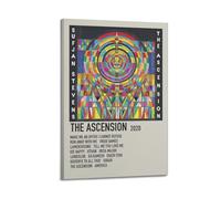 ASHDRUWQHR Sufjan Stevens Impression sur toile de l'Ascension - Impression d'art moderne pour salon - 50 x 75 cm - Style cadre